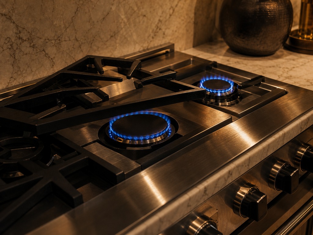 Viking professional gas cooktop repair in a Sonoma kitchen